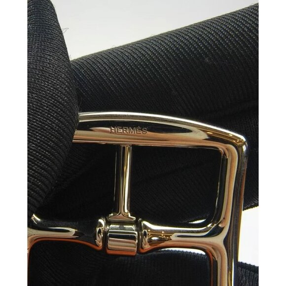 Pre-owned Hermès Taurillon Clemence Evercolor Etribelt Bag Orange - Picture 7 of 9